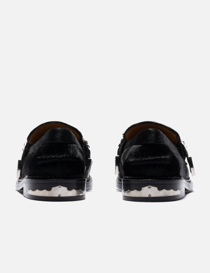 HBX EXCLUSIVE BLACK PONY LOAFER Placeholder Image