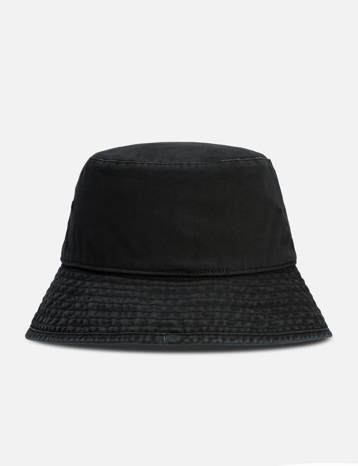 Shop Acne Studios Twill Bucket Hat In Black