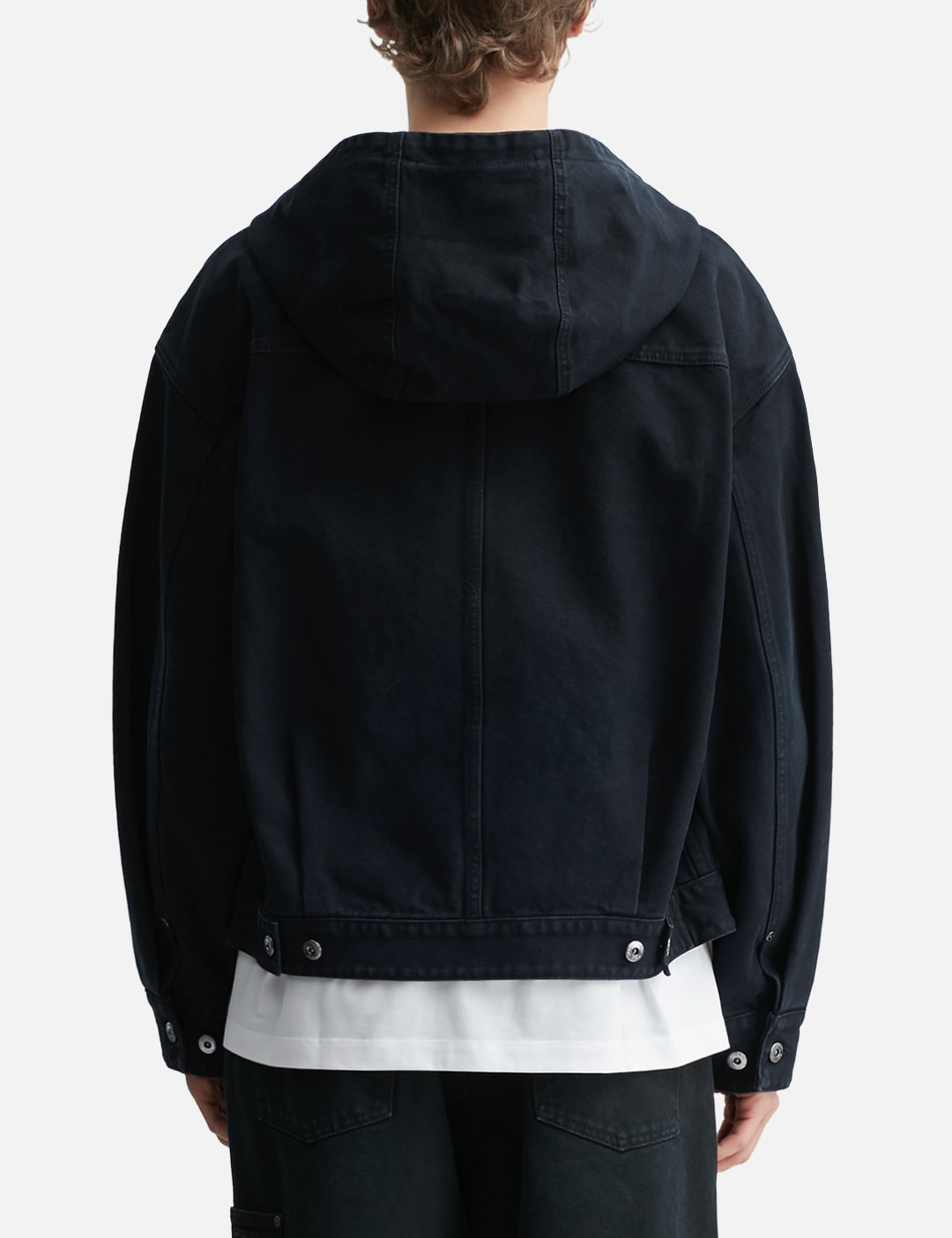 Hood Dyed Denim Jacket view 19