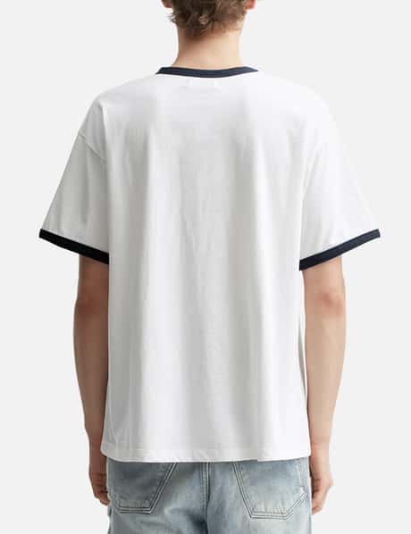 Overfit Logo Ringer T-Shirts view 15