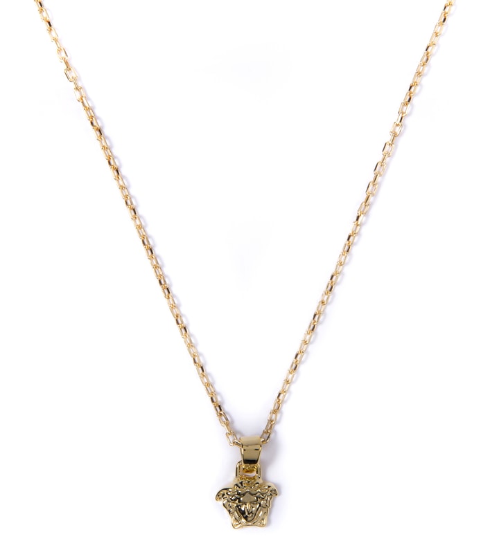 Gold Micro Medusa Necklace Placeholder Image