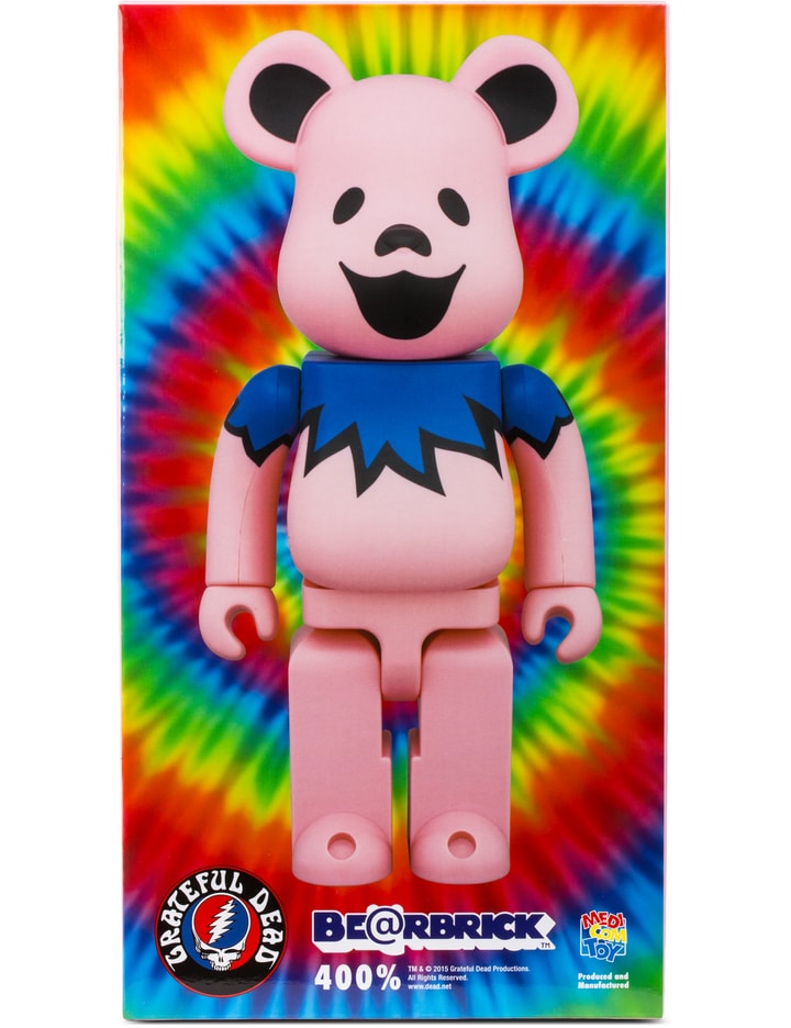 Pink 400% Grateful Dead Dancing Bears Be@rbrick Placeholder Image