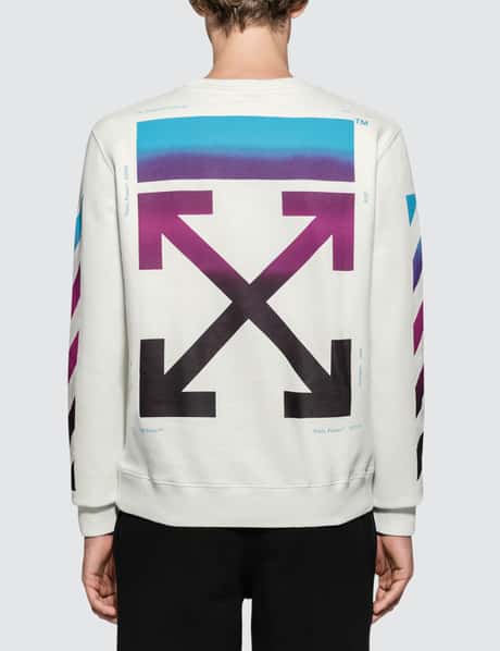 Off-White™ Diag Gradient Crewneck HBX - Main Image