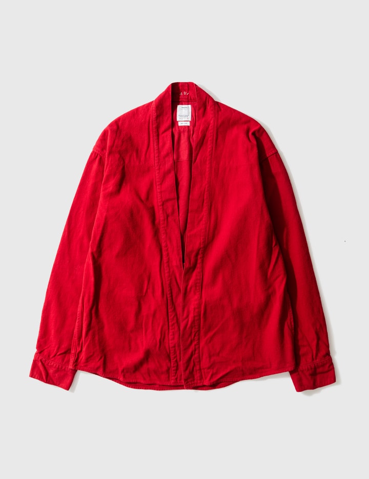 Visvim Kimono Hybrid Shirt In Red