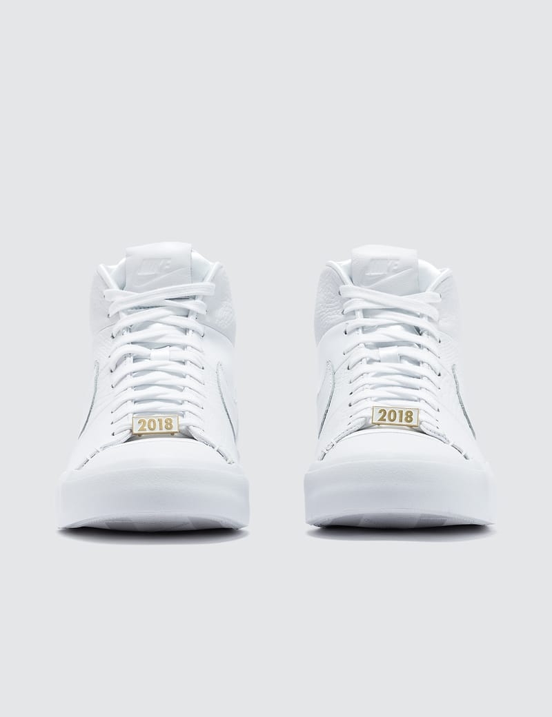 nike blazer royal qs white