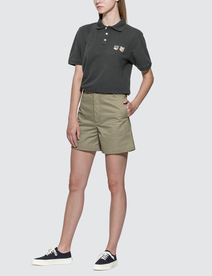 Double Fox Head Patch Polo Placeholder Image
