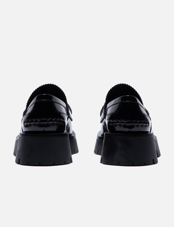 Shop Alexander Wang Carter Mid-heel Lug Loafer In Black