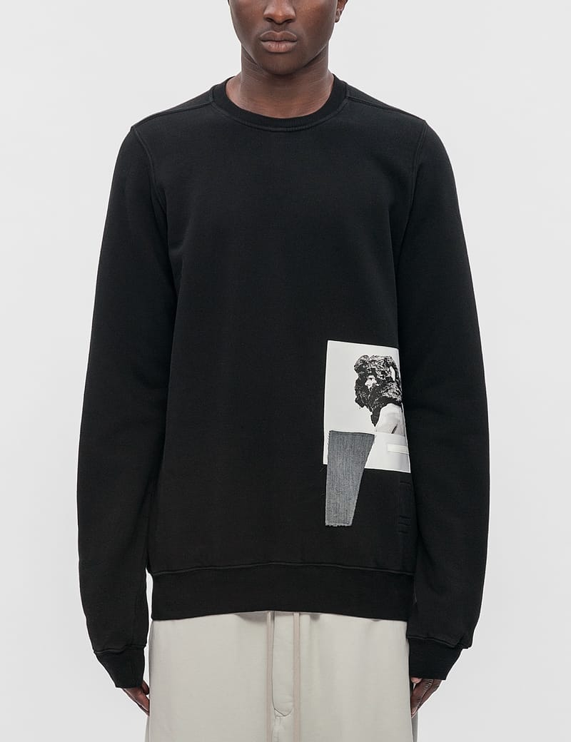 Rick Owens Drkshdw - Felpa Crewneck Sweatshirt | HBX - Globally Curated  Fashion and Lifestyle by Hypebeast