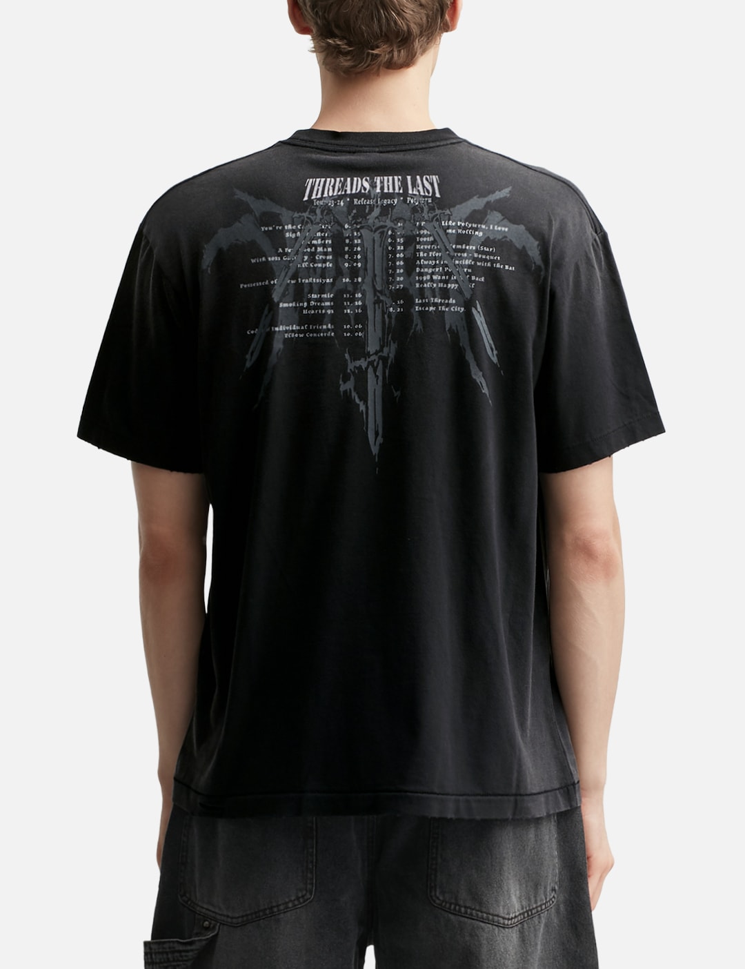 1/2 Graphic T-Shirt 'Metal Logo' Damaged view 14