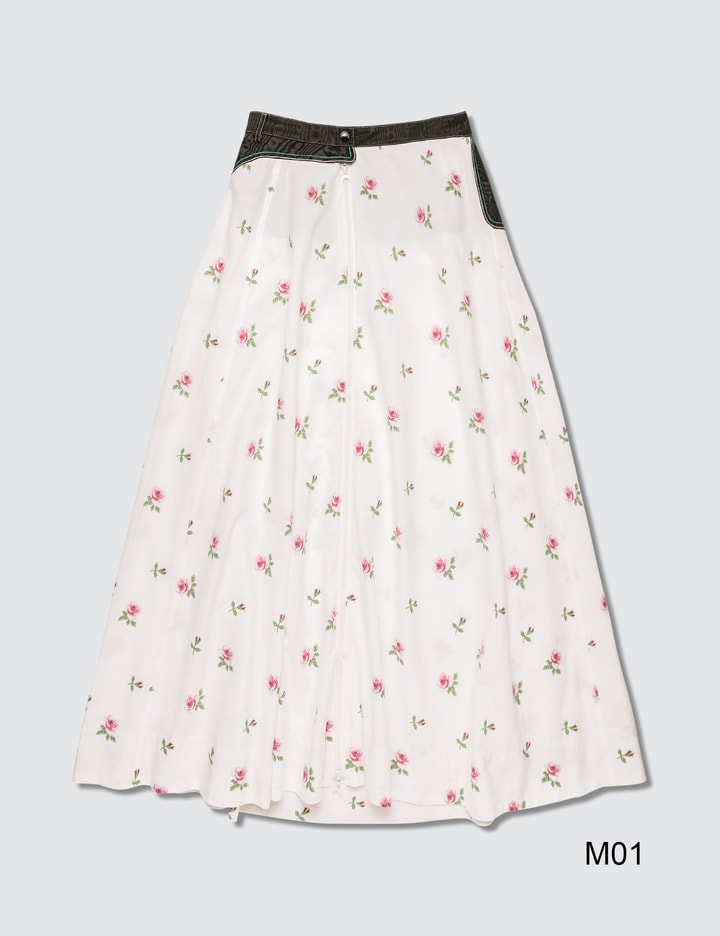 Flower Print Midi Skirt Placeholder Image