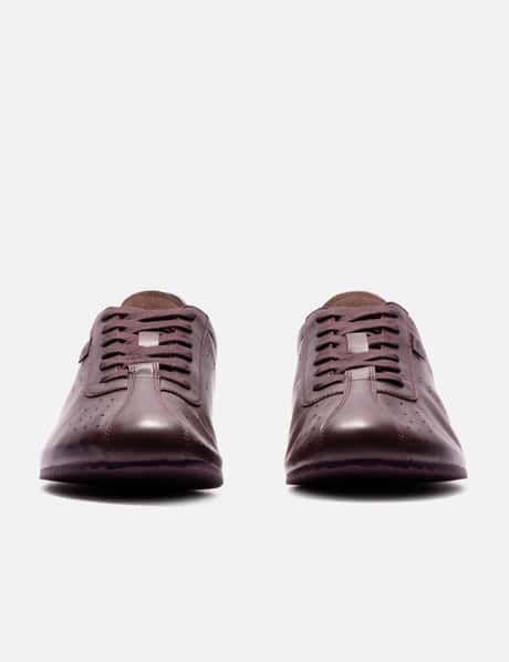 Smooth Leather Low Top Step Sneakers view 7