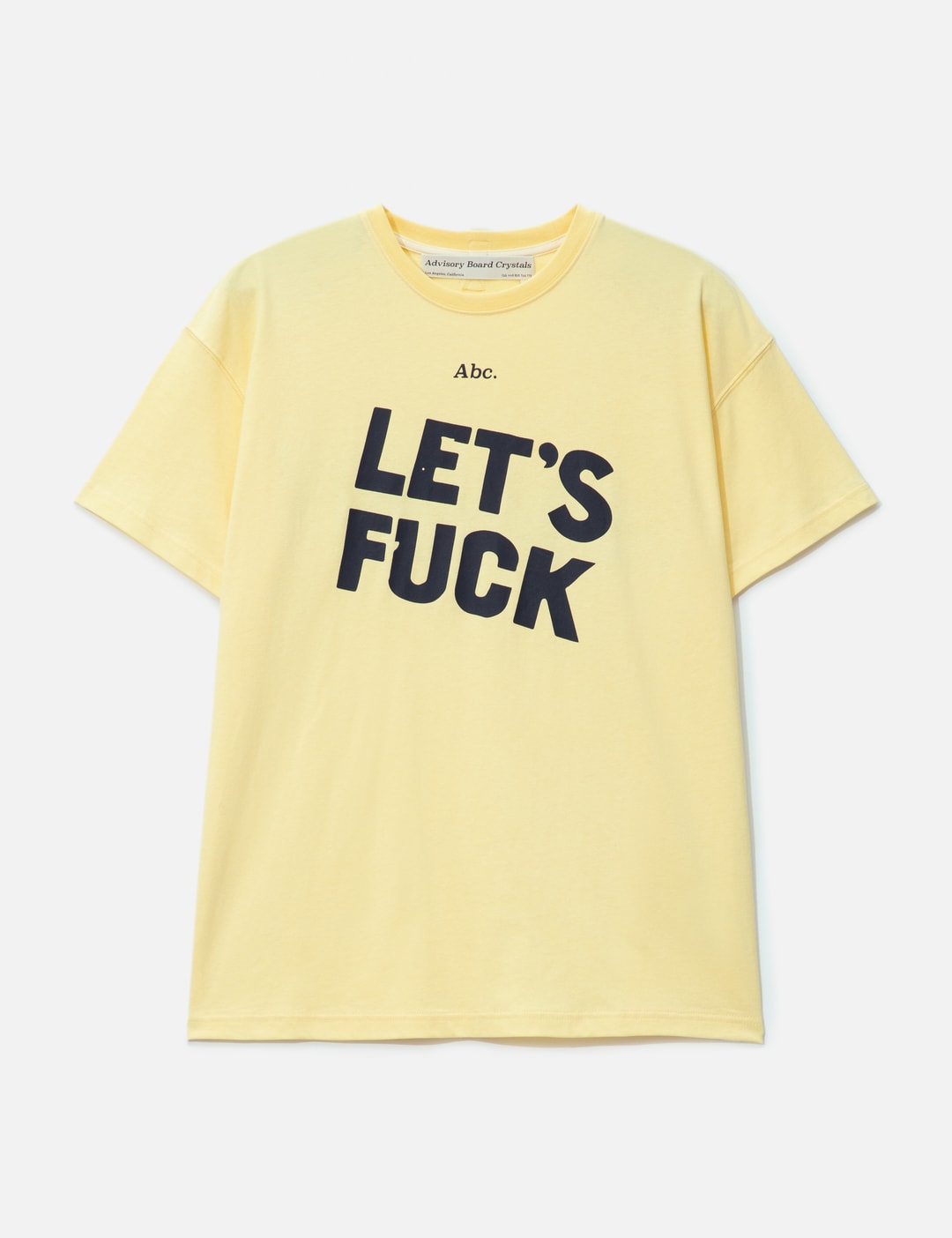 Abc. Let's Fuck Short Sleeve Tee view 7