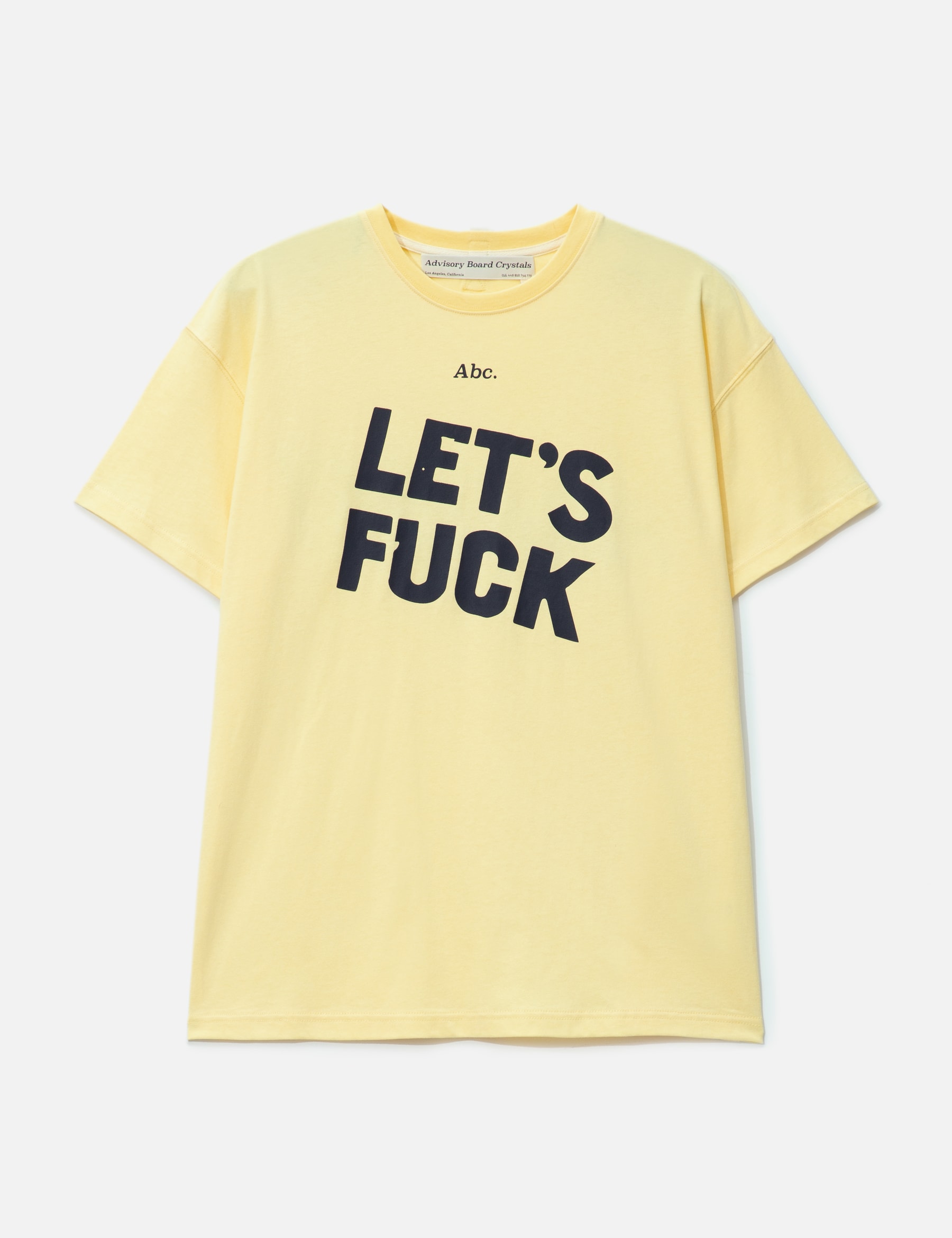 Abc. Let's Fuck Short Sleeve Tee view 16