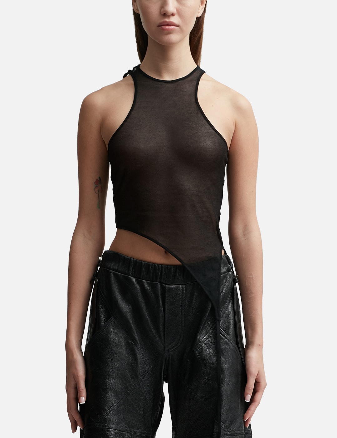 Transparent Knit Tank Top view 13