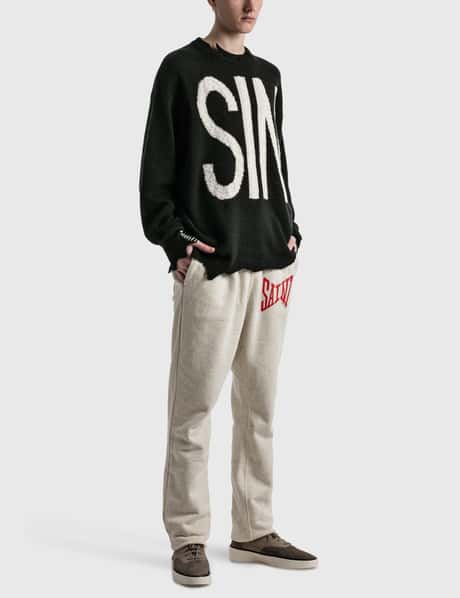 Saint Michael - Sin Knit Sweatshirt | HBX - Globally Curated 