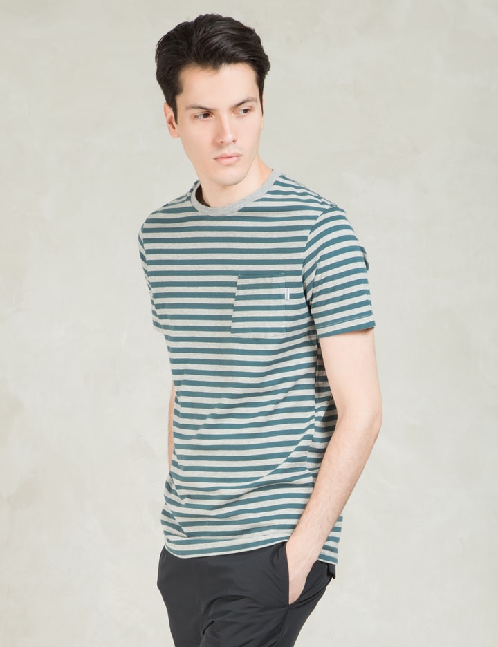 Green/white Stripe T-Shirt Placeholder Image