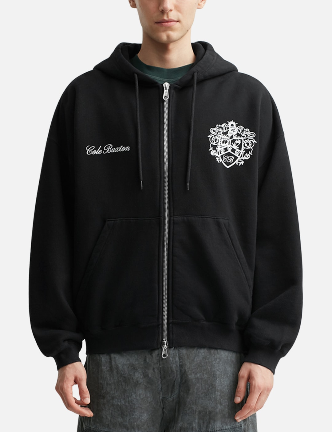 Collegiate Crest Zipped Hoodie view 11