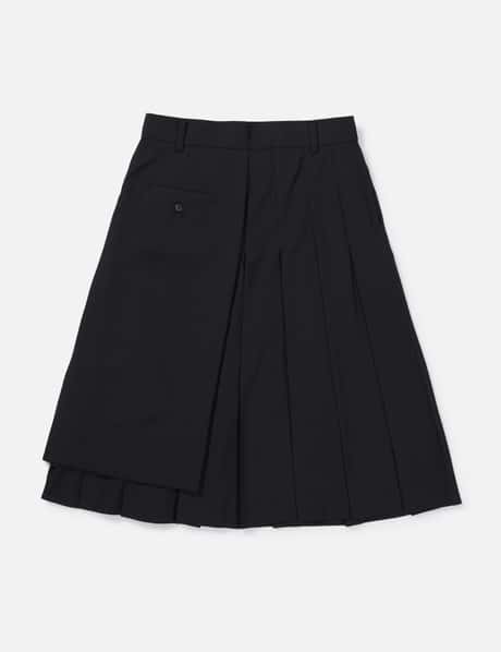 LCDC Layered Pleated MIDI Skirt