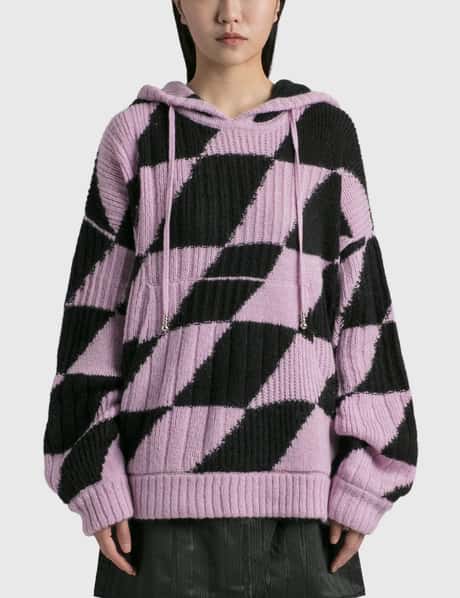 Private Policy PXL MOHAIR KNIT HOODIE