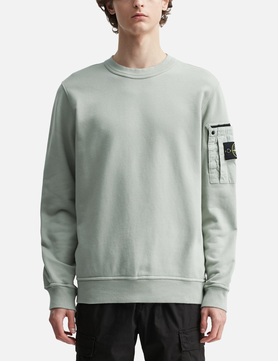 Cotton Fleece Crewneck Sweatshirt view 12