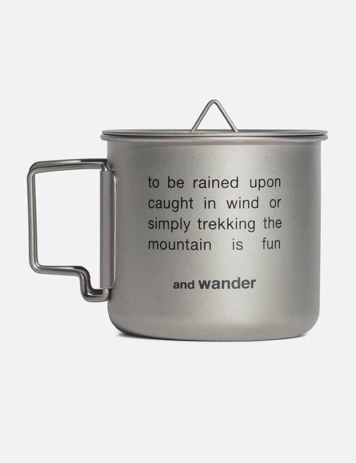 and wander Titanium Mug 500