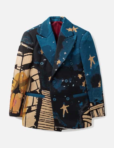 Jacquard Boy Who Jumped The Moon Jacket view 6