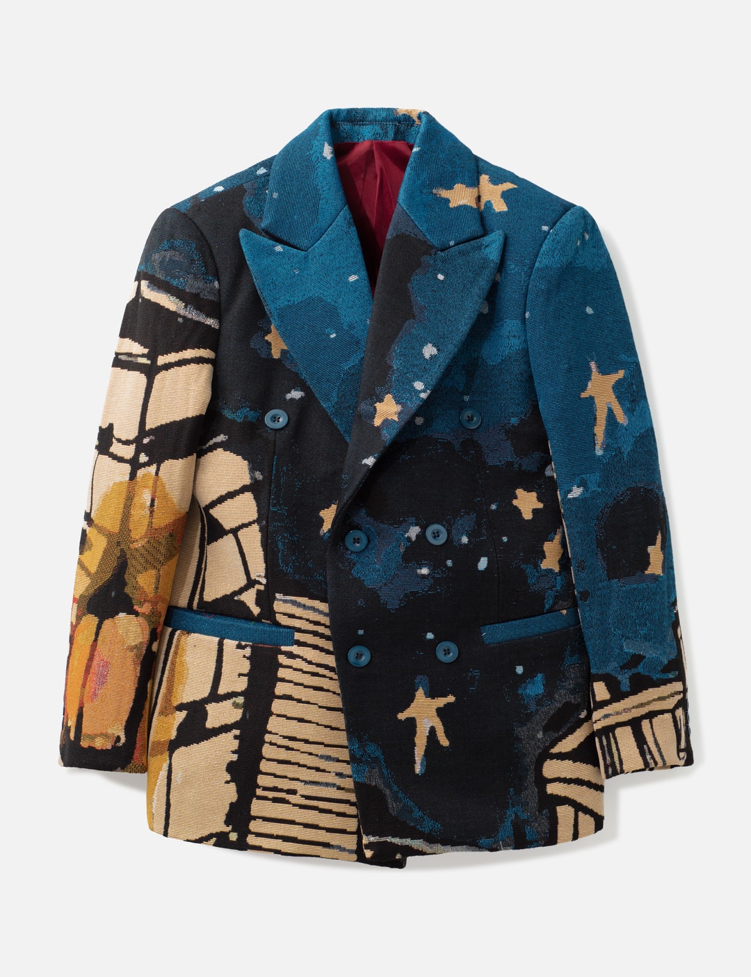 Jacquard Boy Who Jumped The Moon Jacket view 7