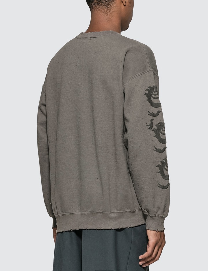 Oriental “orb" Print Sweatshirt Placeholder Image