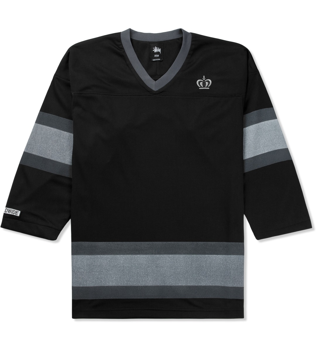 Pleasures - Ribs Hockey Jersey  HBX - Globally Curated Fashion and  Lifestyle by Hypebeast
