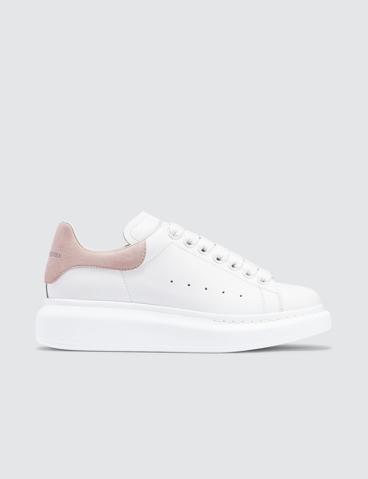 Raised-sole Low-top Leather Trainers Placeholder Image