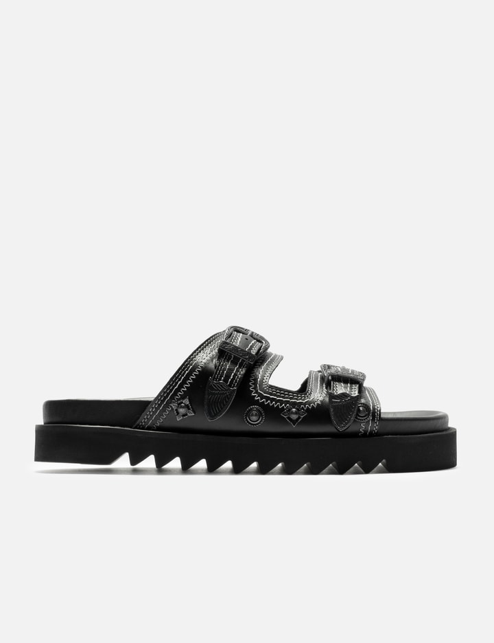 Black Buckle Sandals Placeholder Image