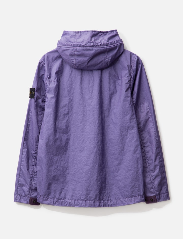 Shop Stone Island Membrana 3l Tc Hooded Jacket In Purple