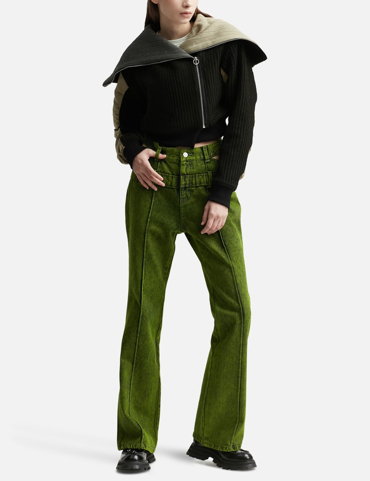 Joan Double Waist Denim Pants Placeholder Image