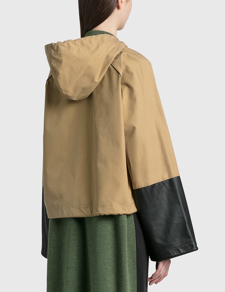 후드 재킷 인 코튼 앤드 나파 Placeholder Image