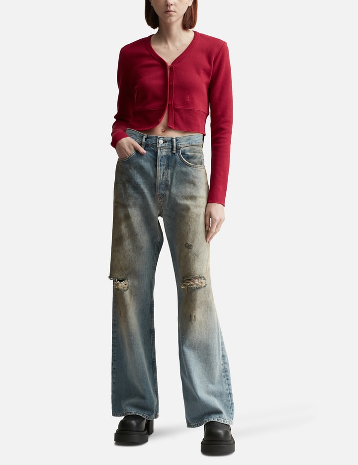 RIB SLIM CARDIGAN Placeholder Image