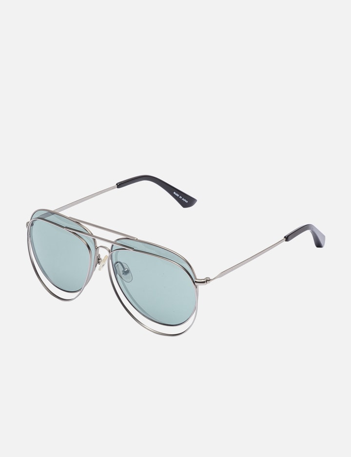 LINDA FARROW PROJECTS DOUBLE FRAME AVIATOR SUNGLASSES Placeholder Image