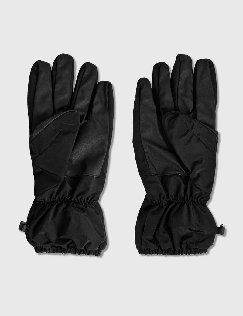 stone island nylon gloves