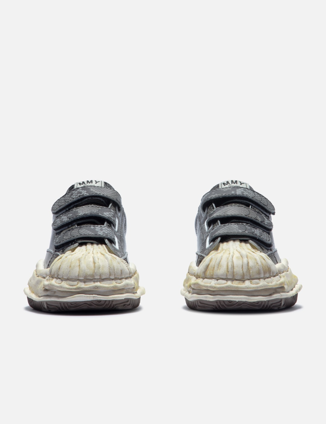 "BLAKEY" OG Sole Python Printed Leather Low-Top Sneaker view 8