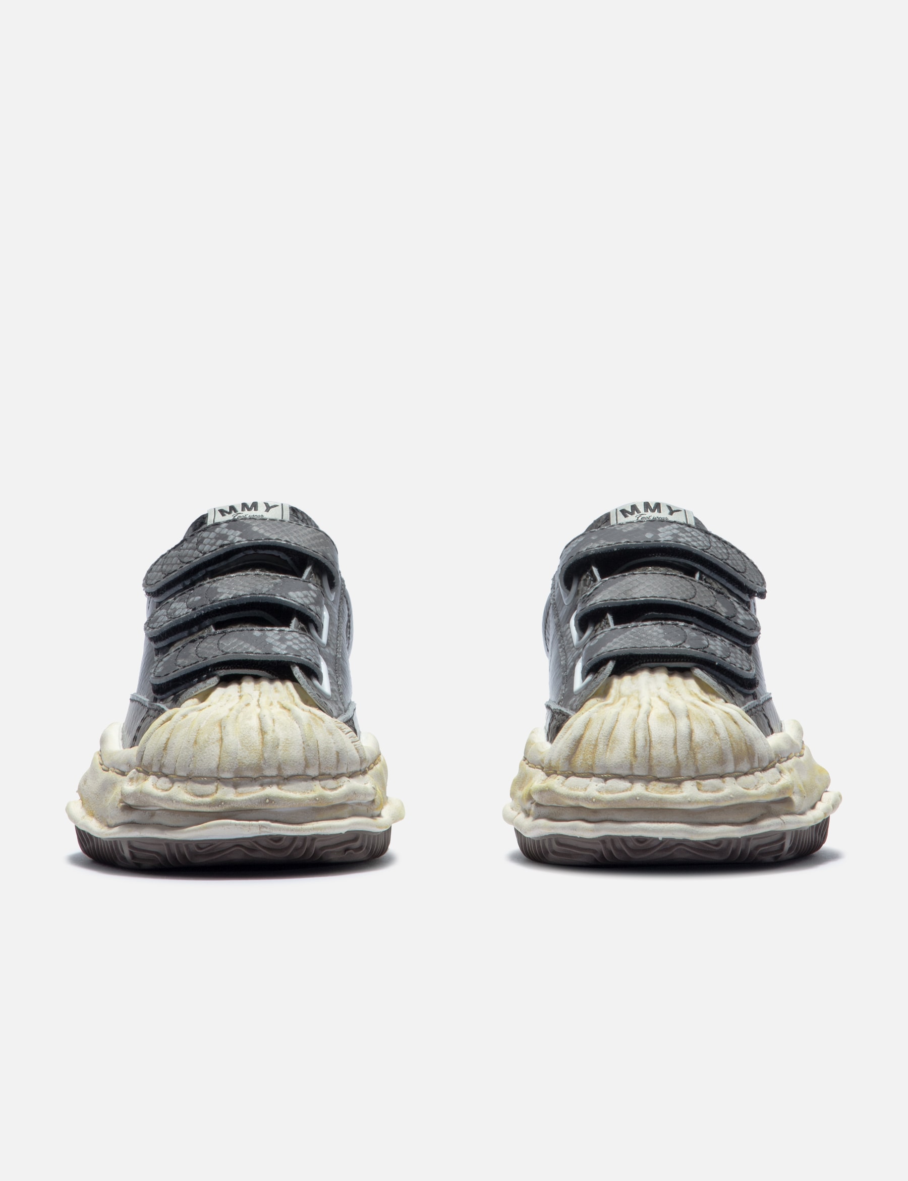 "BLAKEY" OG Sole Python Printed Leather Low-Top Sneaker view 14