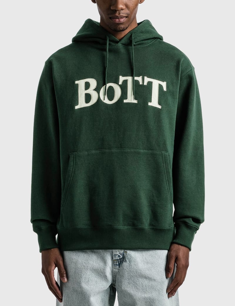 BOTT OG Logo Pullover Hoodie (olive)｜メンズ
