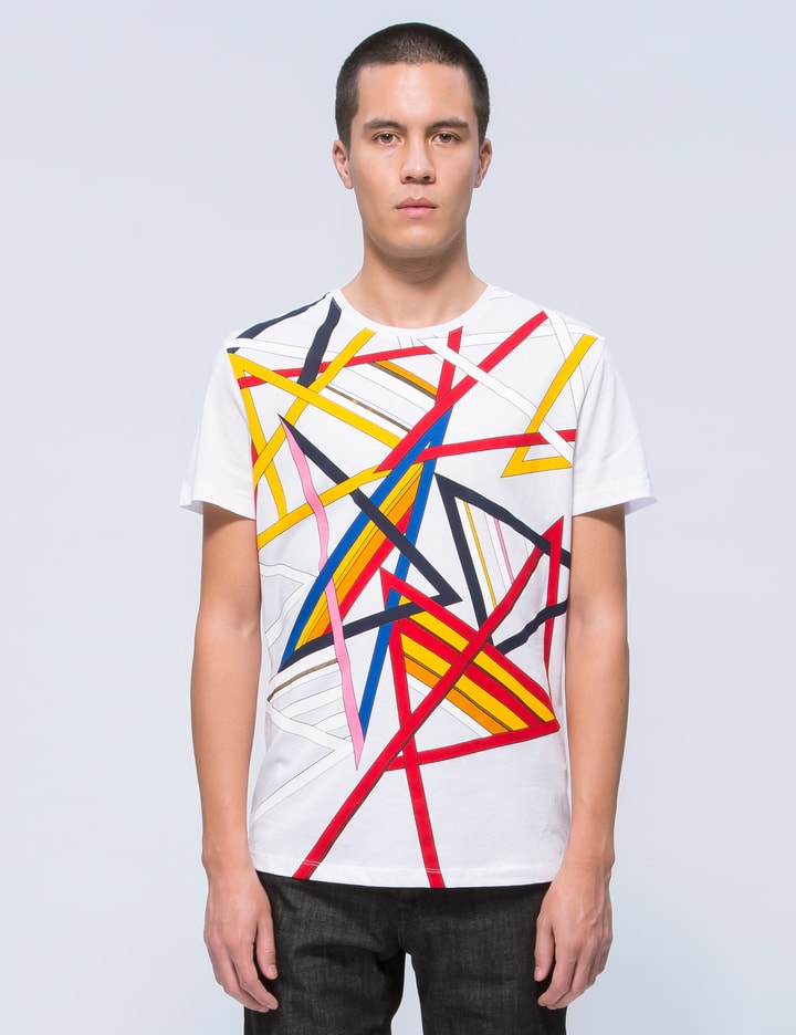 Multi Color Lines S/S T-Shirt Placeholder Image