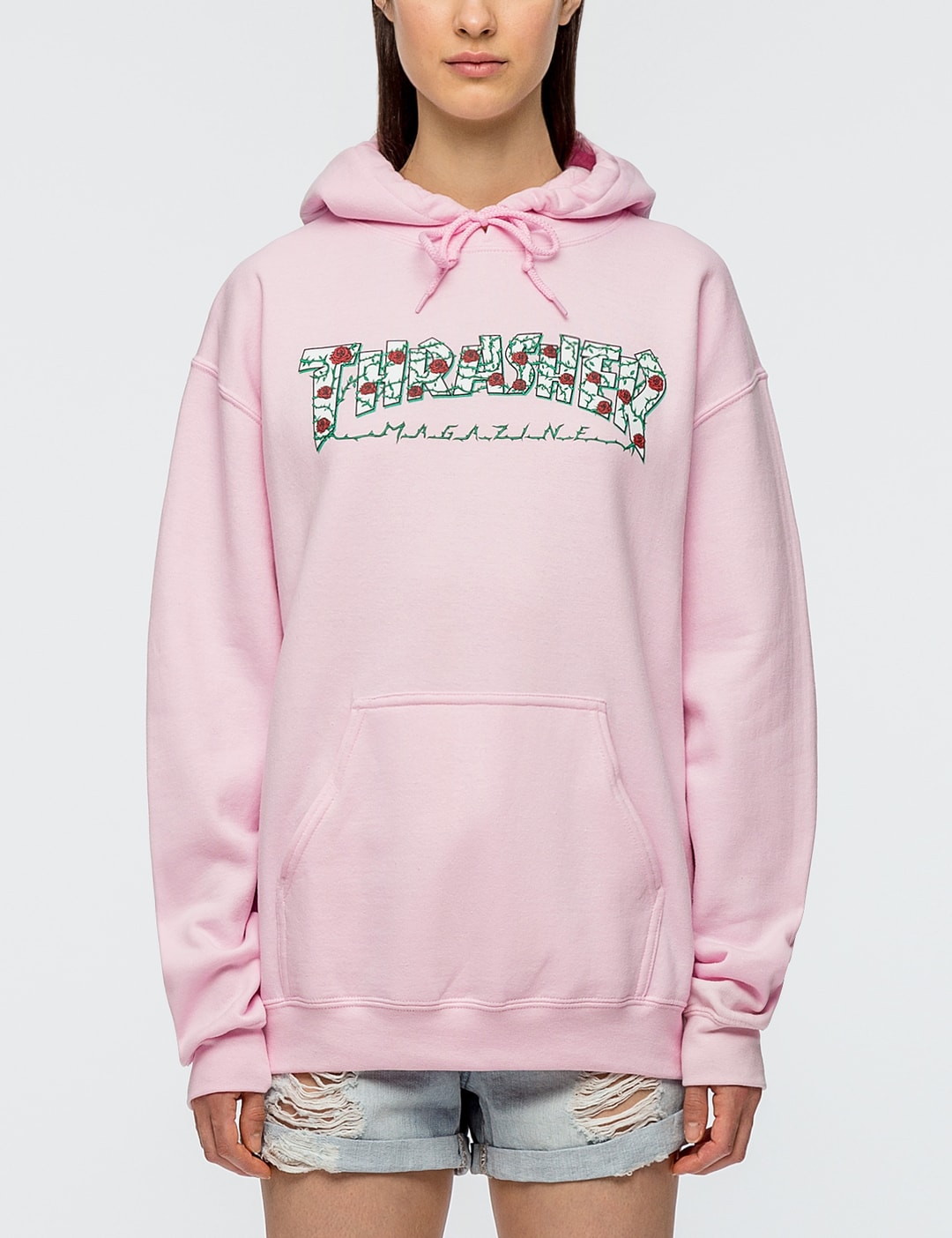 Gevangenisstraf herstel Perseus Thrasher - Roses Pullover Hoodie | HBX - Globally Curated Fashion and  Lifestyle by Hypebeast