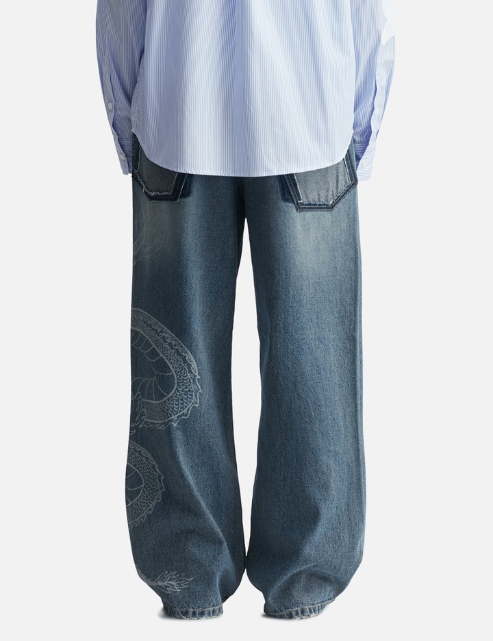 3.PARADIS x Bruce Lee: Laser Print Jeans Placeholder Image