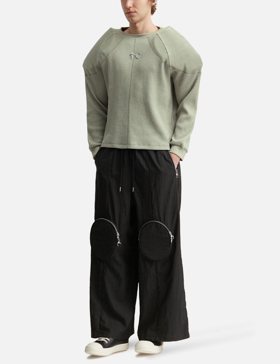 Bulk Shoulder Waffle Long Sleeve view 15