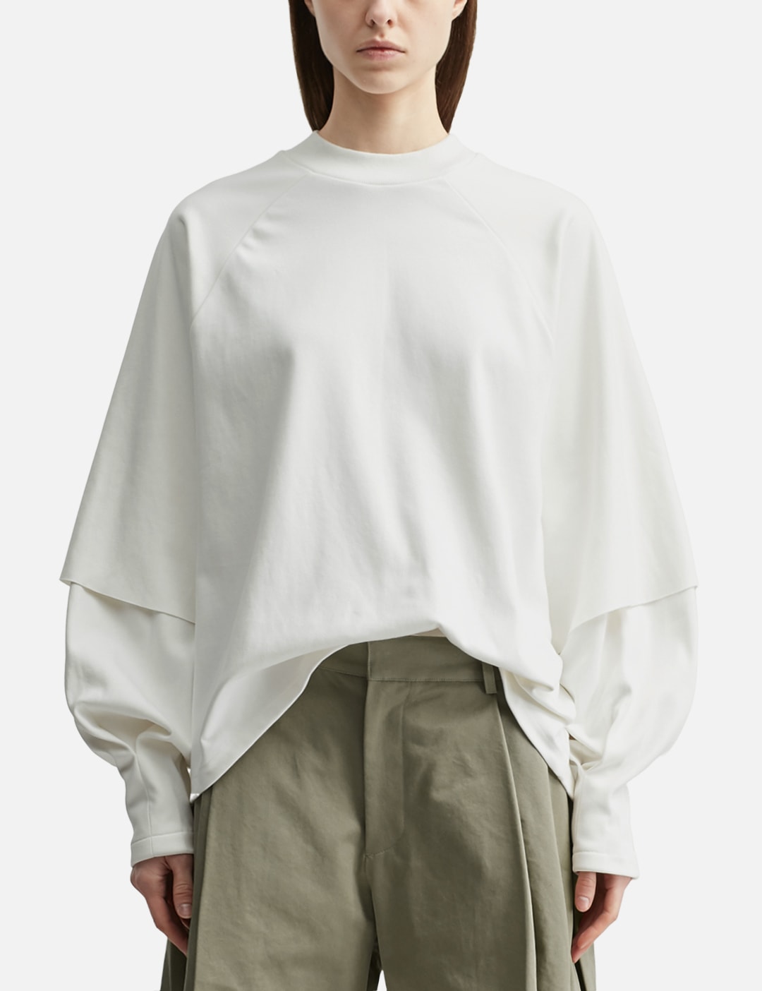 Raglan Layered Longsleeve Tee view 18