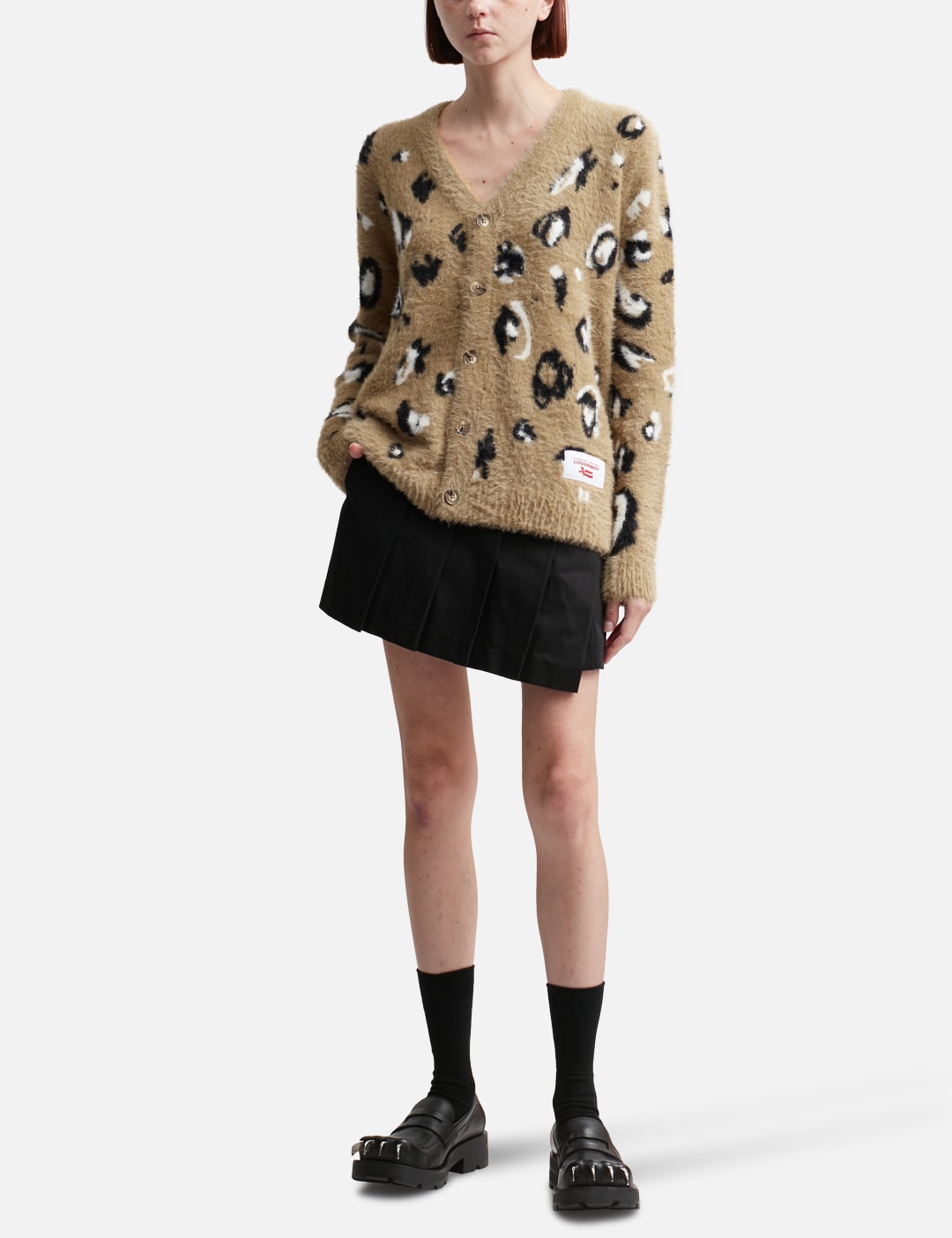 FLUFFY LABEL CARDI view 12