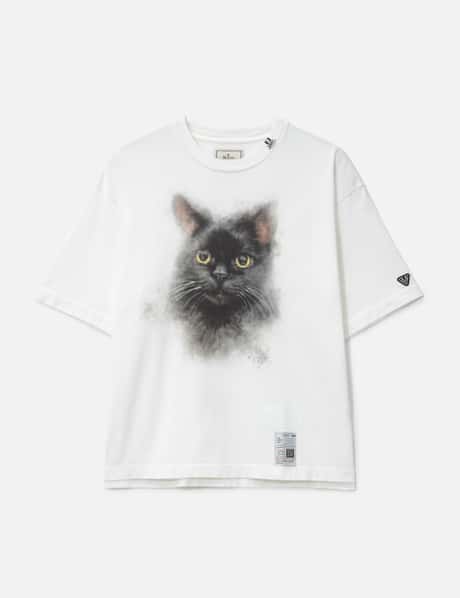 Maison Mihara Yasuhiro Cat Printed T-shirt