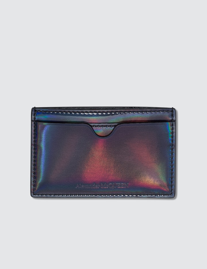 Alexander McQueen - Holographic Card Holder | HBX Alexander McQueen - Holographic Card Holder | HBX