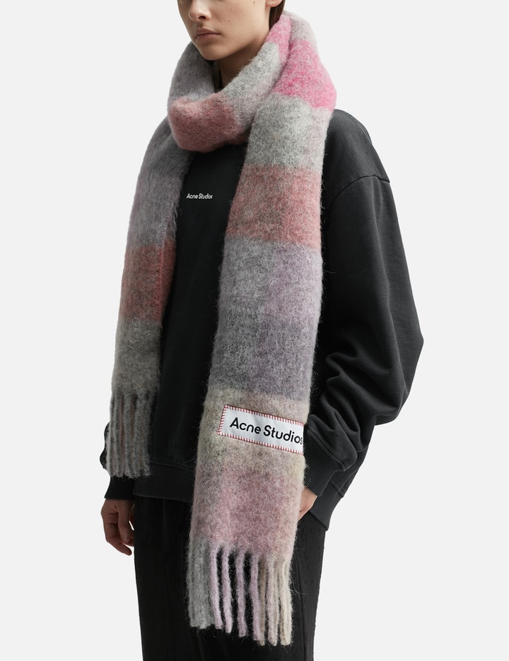 Mohair Checked Scarf Placeholder Image