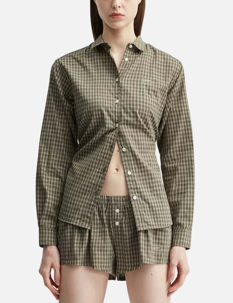 G Classic Embroidered Button-Up Shirt view 10